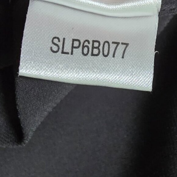 BCBG MaxAzria Dress 4 Black Sundress Geometric Boho Pockets Adjustable Strap - Picture 15 of 15